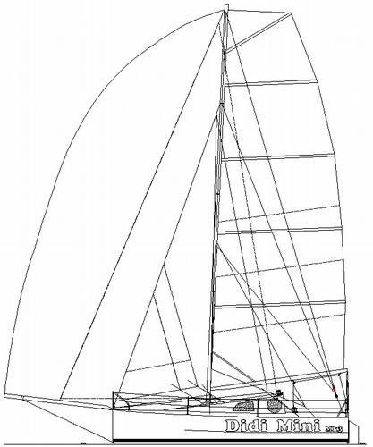 Didi Mini Mk3 radius chine plywood Mini 650 boat plans